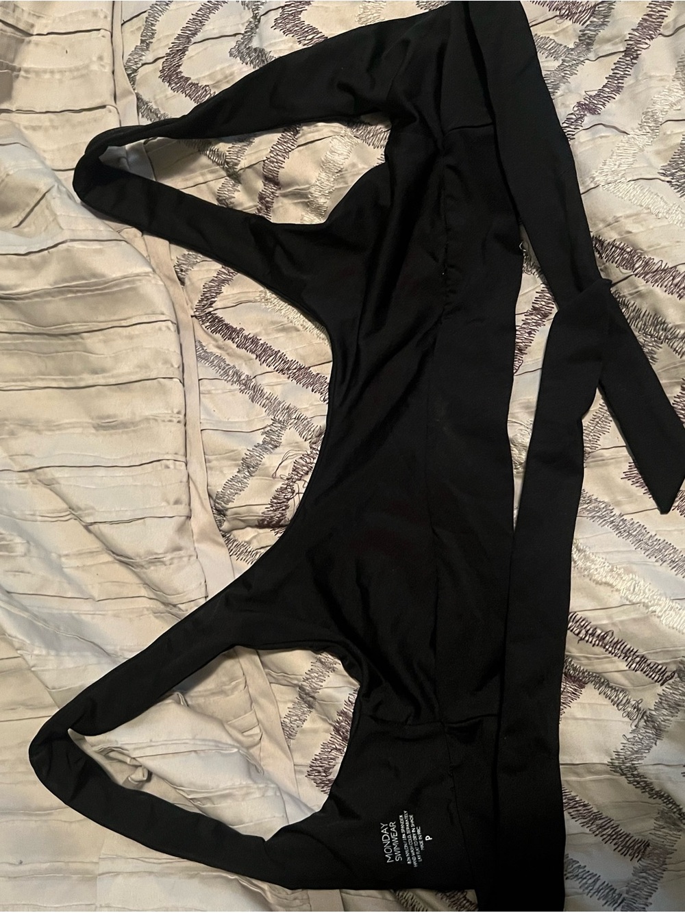 Monday Swimwear Black Scoop-Back One-Piece - Picture 2 of 5